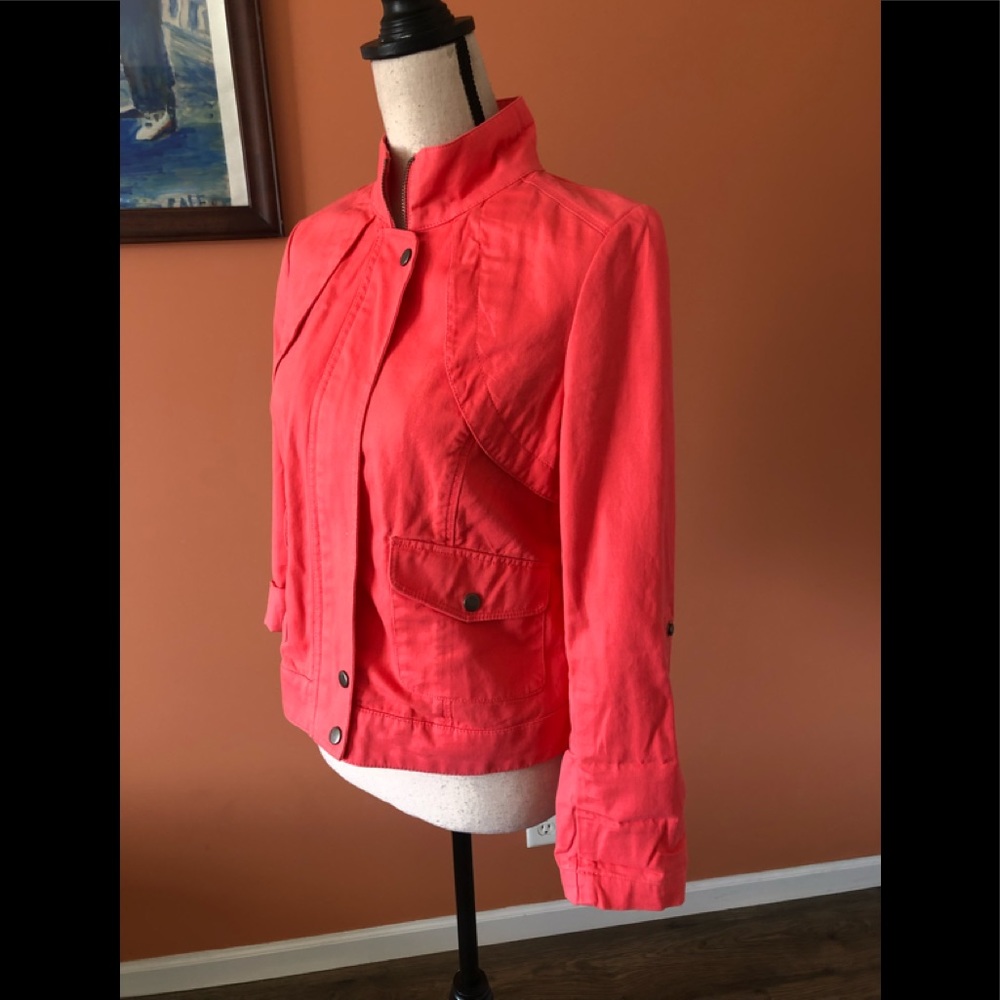 Relativity Melon Utility Style Jacket - image 6